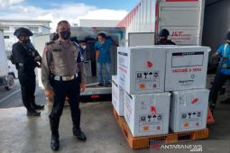 Kalimantan Selatan terima pasokan 50.700 vial vaksin CoronaVac dari Kemenkes