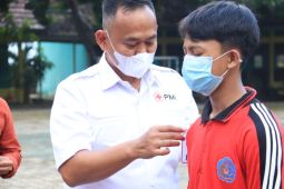 Wakil Bupati Pringsewu tutup diklatsar PMR Wira SMA