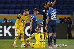 Dortmund kalahkan Hoffenheim  tapi Haaland jadi tumbal
