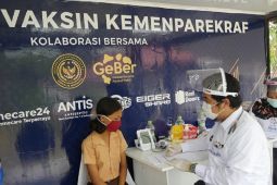 Kemenparekraf menghadirkan vaksin keliling sukseskan MotoGP Mandalika