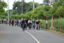 Wali Kota Mojokerto ajak perangkat daerah gowes untuk tingkatkan imun