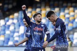 Liga Italia - Napoli ke posisi kedua klasemen setelah bekuk Salernitana