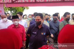 Pemerintah genjot produk UMKM guna bentuk ekosistem ekonomi, kata Erick
