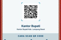 Pemkab Lampung Barat berlakukan QR PeduliLindungi