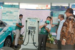 Gubernur Babel apresiasi hadirnya stasiun pengisian kendaraan listrik umum