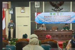 Bupati : Tiga rencana utama percepatan vaksinasi di Tanah Laut
