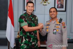 Tingkatkan sinergitas, Dandim 0208 kunjungi Polres Asahan