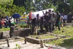 Prajurit TNI yang gugur di Papua mendapat kenaikan pangkat