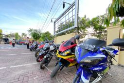 Puluhan sepeda motor knalpot brong diamankan polisi di Ulee Lheue