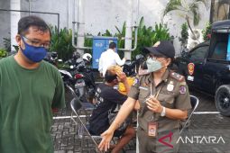 Tim Yustisi Kota Denpasar jaring 35 pelanggar prokes