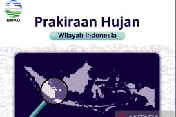 BMKG: Awan hujan naungi sebagian wilayah Indonesia saat Imlek