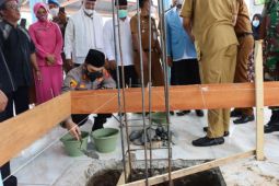 Kapolres Langkat letakkan batu pertama pembangunan Masjid Al Ikhlas Kwala Bingai