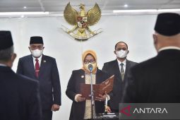 Bupati Bogor melantik Kepala Inspektorat dan Sekretaris DPRD