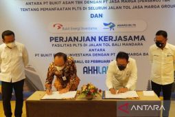 Jalan Tol Bali Mandara dilengkapi pembangkit listrik tenaga surya jelang G20