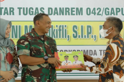 Danrem 042 Gapu pamitan di Tebo