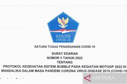 Satgas tak wajibkan pembalap dan ofisial MotoGP Mandalika jalani karantina