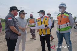 Perbaikan Jalan Gubernur Syarkawi diharapkan selesai sesuai target