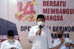 Gerindra Surabaya instruksikan kadernya jalankan tiga program kerakyatan