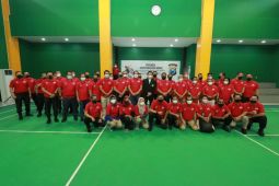 Peringati HPN 2022, Polda Jatim gelar turnamen bulu tangkis antarmedia