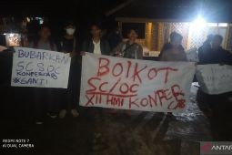 Kader HMI gelar aksi boikot Konfercab Ke XII HMI Pandeglang