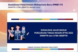ITS sosialisasikan jalur masuk penerimaan mahasiswa baru tahun 2022
