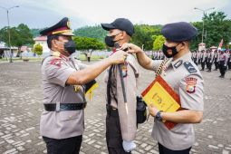 Kapolda Malut minta siswa Bintara patuhi aturan selama pendidikan, tegakkan aturan