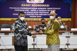 Pemkab Bener Meriah raih peringkat dua MCP KPK