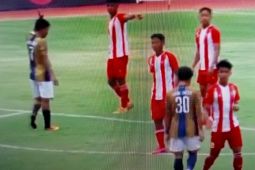 Kiper cedera, Jambi United imbang lawan Deltras 0-0