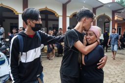Dibebaskan, warga Desa Wadas penolak pembangunan bendungan