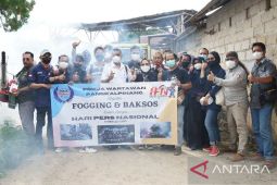 Sukseskan HPN 2022, Pokja wartawan PGK gelar kegiatan Baksos