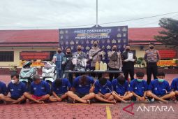 Polres Rejang Lebong jaring 15 pelaku tindak kejahatan