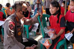 Gerai vaksin anak di Polsek Tanjung Morawa upaya pencegahan penyebaran COVID-19