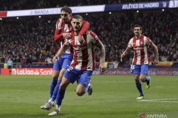 Liga Spanyol- Atletico Madrid menang dramatis 4-3 atas Getafe