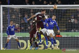 Liga Inggris - Gol telat Dawson selamatkan West Ham dari kekalahan atas Leicester