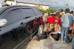 Avanza gilas motor di Meulaboh, satu orang ABG terluka