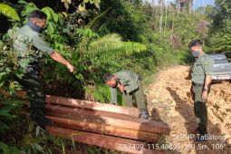 KPH Tabalong secures timbers from illegal logging