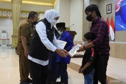 Gubernur Jatim beri santunan ke ahli waris korban ritual maut Jember