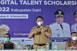 100 pelaku UMKM Dairi dilatih kemampuan digital