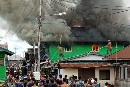 Kantor Desa Dalam Selimbau Kapuas Hulu terbakar