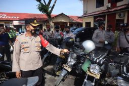 Kapolres Tebing Tinggi Cek Ranmor Dinas