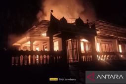 Masjid Taqwa di Agam-Sumbar hangus terbakar
