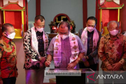 Gubernur Babel Resmikan Kawasan Wisata Religi Pagoda Nusantara