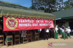 Badan Intelijen giat vaksinasi di Kecamatan Sungai Tabukan