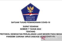 Satgas COVID-19 terbitkan ketentuan terbaru  karantina 3x24 jam