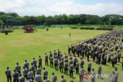 Ribuan personel gabungan kawal pilkades serentak di Probolinggo