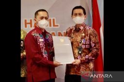 Ombudsman berikan penghargaan kepada Pemkab Balangan atas kualitas pelayanan publik