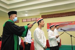 Tiga narapidana teroris ucapkan ikrar setia kepada NKRI
