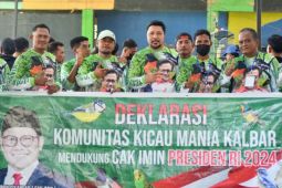 Komunitas Kicau Mania Kalbar dukung Cak Imin maju Pilpres 2024