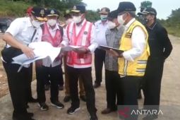 Menteri Perhubungan tinjau lokasi pembangunan Bandar Udara IKN Nusantara