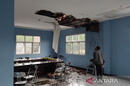 Kantor PWI Cianjur rusak diterjang bencana puting beliung